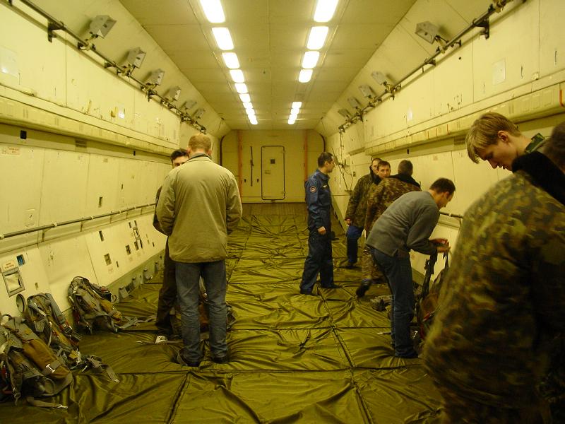 Inside the hold