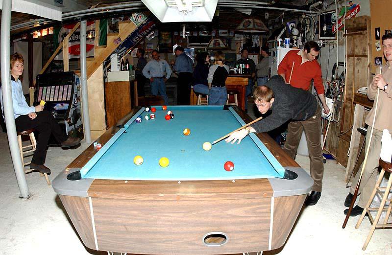 Frank de Winne's at Pool Again