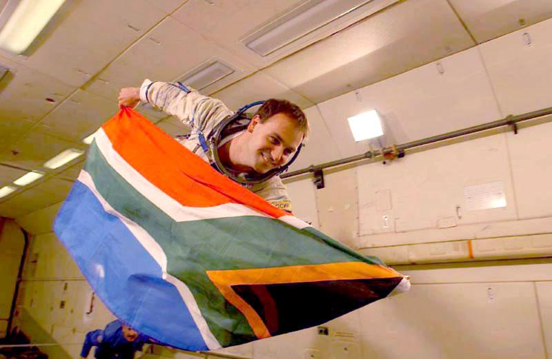 Flying The SA Colours