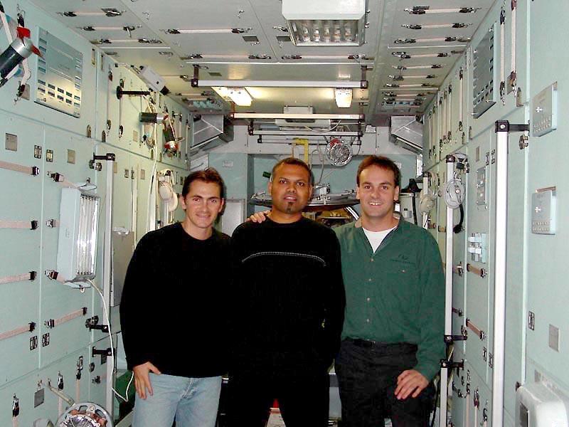 Interactive Africa in the ISS