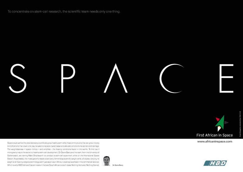 Science Experiment Ads - Space