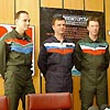 Three spacemen